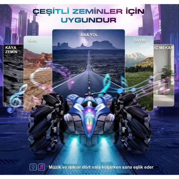 Uzaktan Kumandalı Akrobat Araba - 2