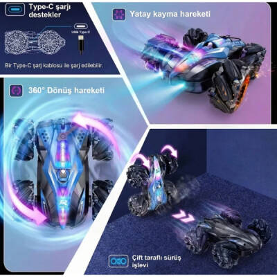 Uzaktan Kumandalı Akrobat Araba - 4