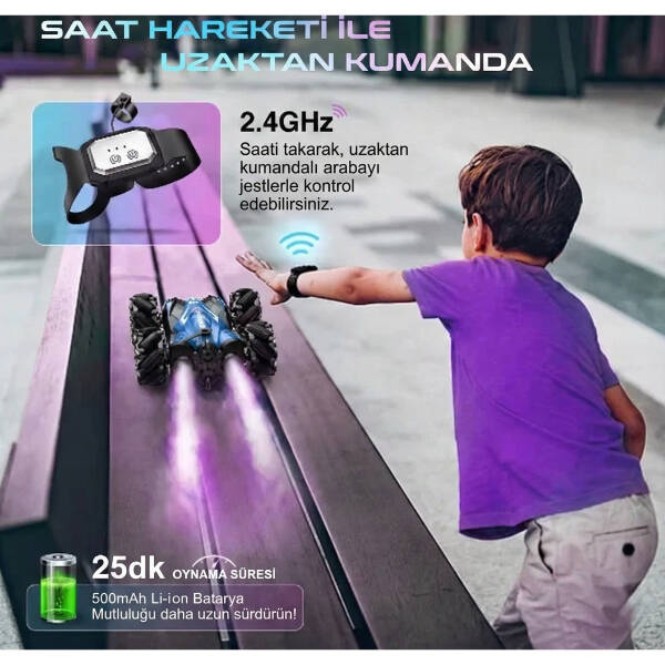 Uzaktan Kumandalı Akrobat Araba - 5