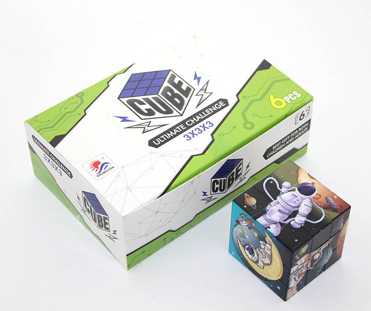 Uzay Temalı Küp Yapboz - 1