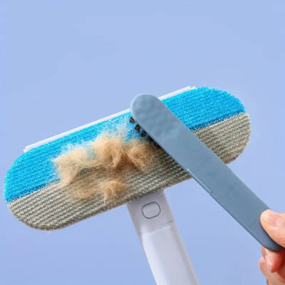 Uzun Saplı Evcil Hayvan Tüy Temizleme Fırçası - 4