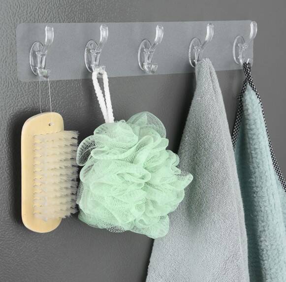 Yapışkanlı 5 Kancalı Askı - 1