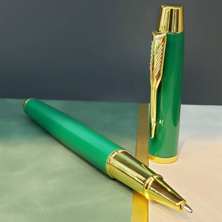Yeşil Metal Tükenmez Kalem - 2