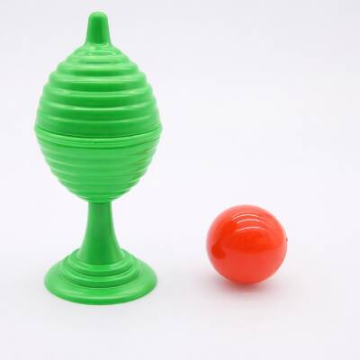 Yeşil Renk Sihirli Kupa Top Kaybetme Oyunu 7 cm - 3