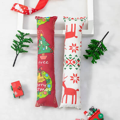 Yılbaşı Konseptli Hışırtılı Bez Kedi Oyuncağı (1)