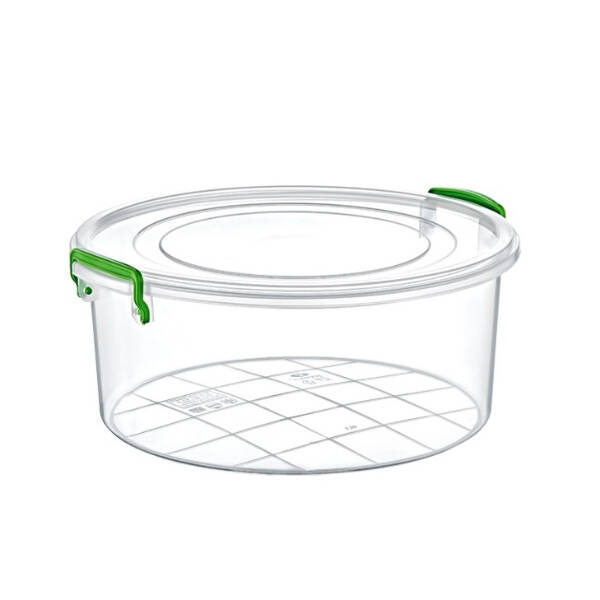 Yuvarlak Saklama Kutusu 4 Litre - 1